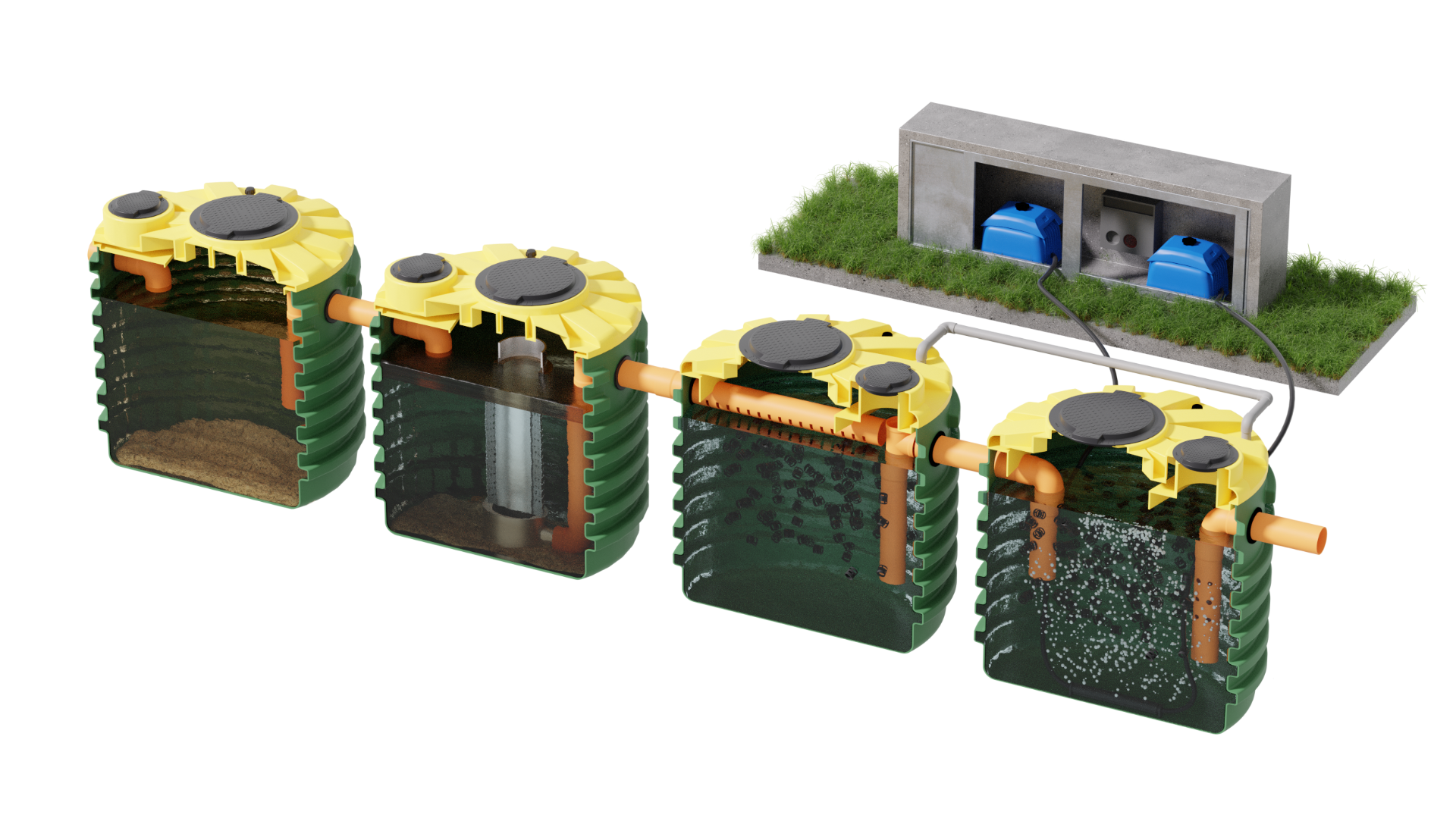 ABOVE GROUND CAR WASH PURIFIERS DELIVERY TO SEWER