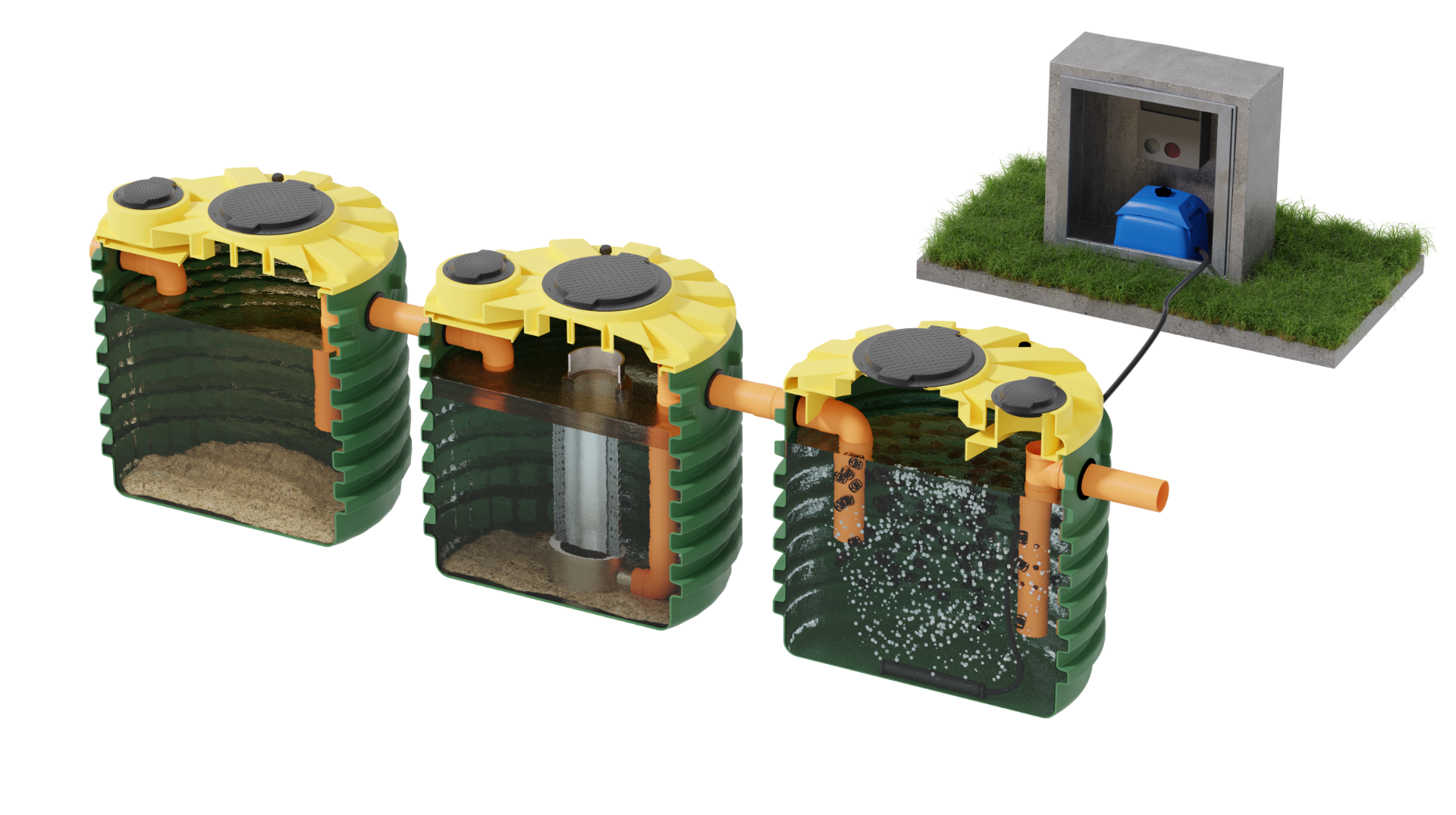 ABOVE GROUND CAR WASH PURIFIERS DELIVERY TO SEWER