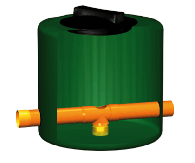 Filtru downpipe cu cartus