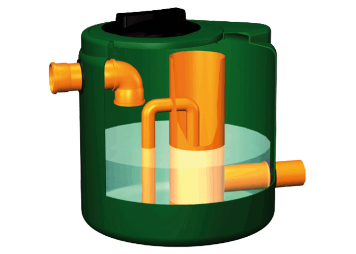 Filtru downpipe cu cartus