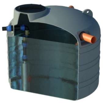 REZERVOR EXTERIOR CU POMPA