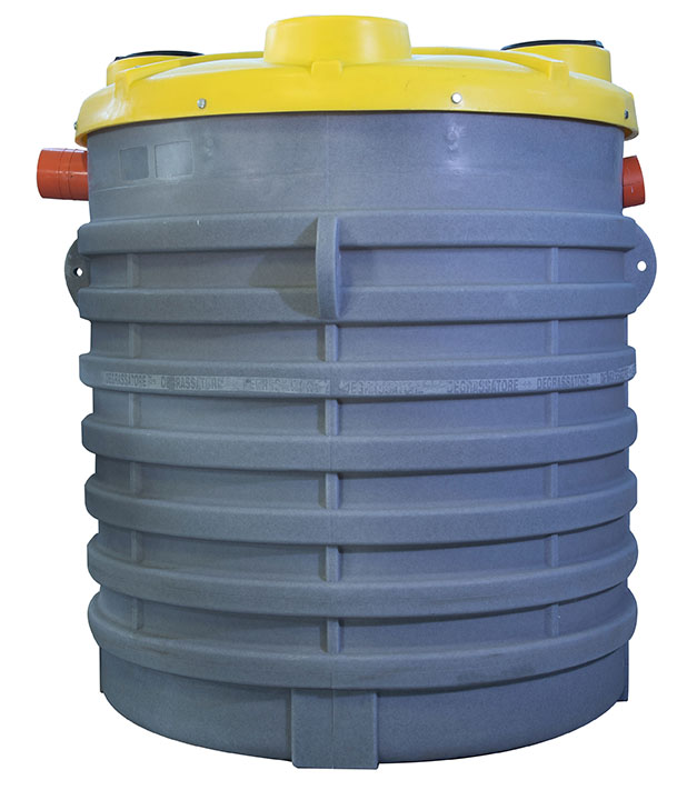 Bazin pentru filtru din frunze cu coș cu filtru cu autocurățare