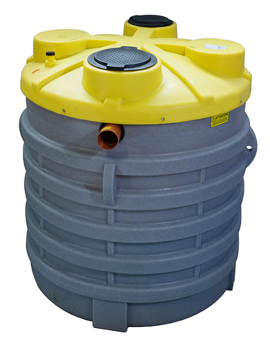 Single grate downpipe filter